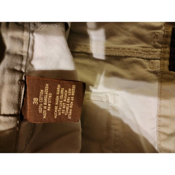 St. John's Bay Hiking Shorts Men's 38 tan Utility Pockets - Picture 3 of 4